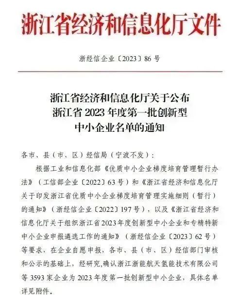 奋斗不息 创新不止|金鹭装饰、开云online(中国)双双荣获“2023年度创新型中小企业”称号